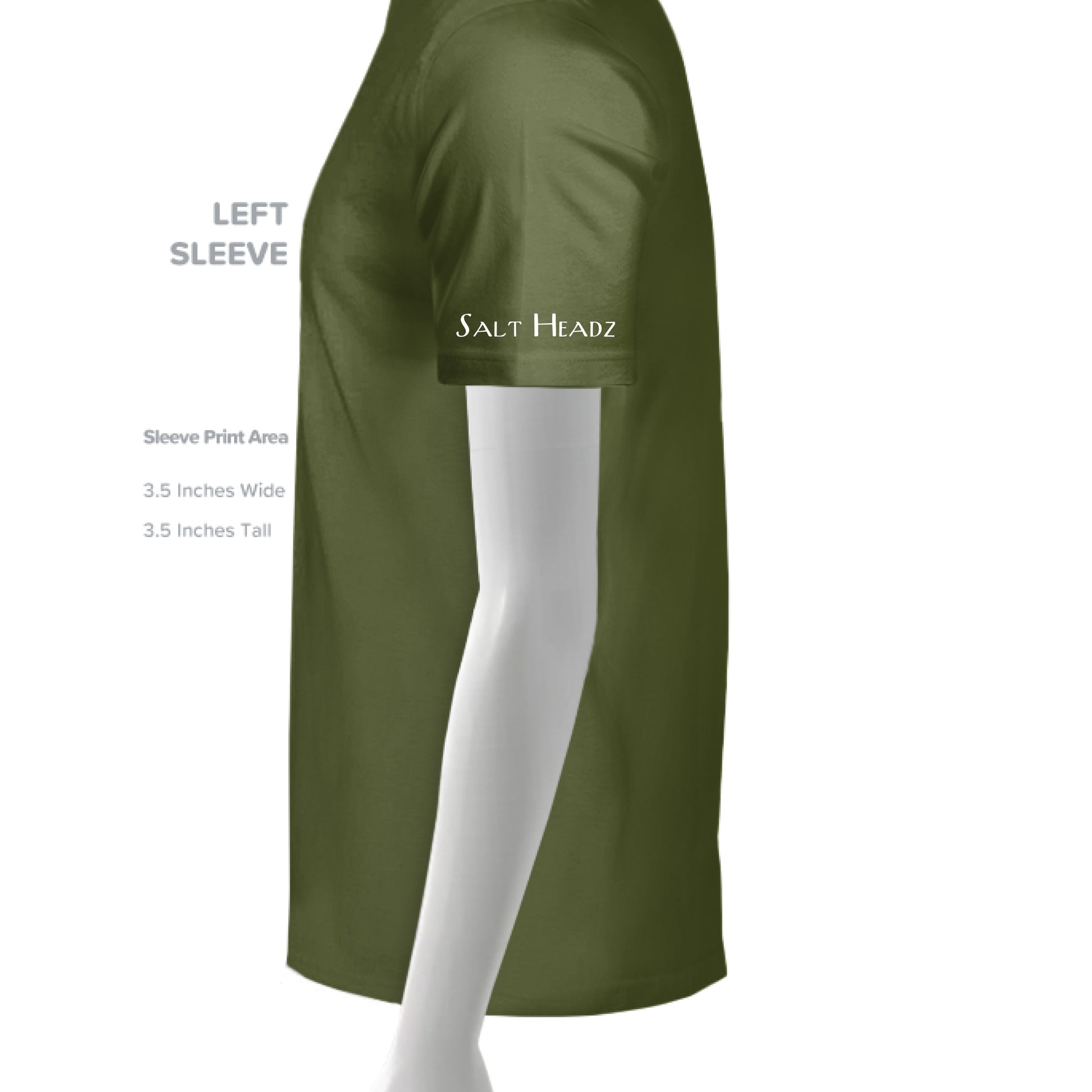 MILITARY GREEN - SLEEVE_LEFT